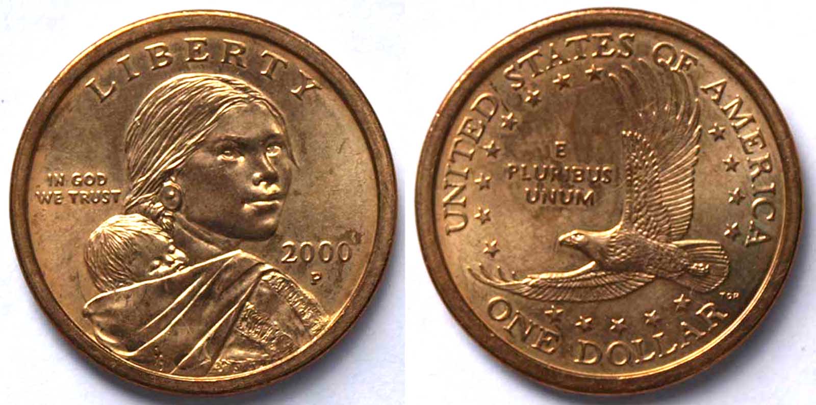 USA 1 Dollar Münze 2000 P PLURIBUS UNUM (21939 | eBay